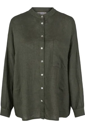 Haust Collection Dame, Bluser & Skjorter, Grønn, 2XL