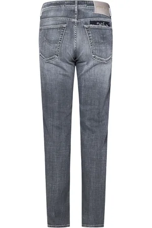 Jacob Cohen Herre, Jeans, Grå, W38