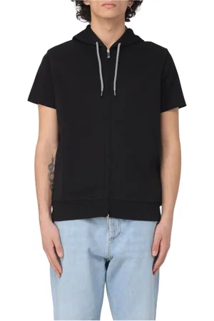 Brunello Cucinelli Herre, Gensere & Hettegensere, Svart, XL