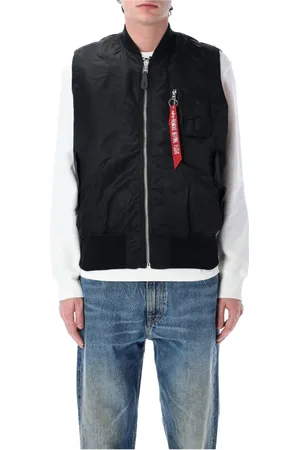 Alpha Industries Herre, Jakker, Svart, XL