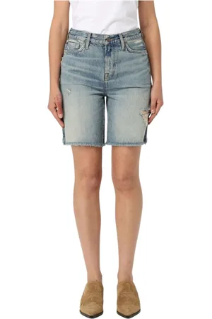 7 for all Mankind Dame, Shorts, Blå, W28