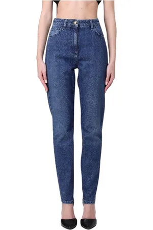 Elisabetta Franchi Dame, Jeans, Blå, W29