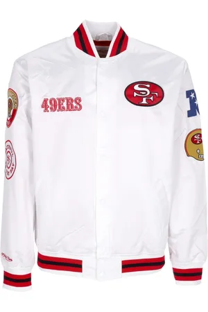 Mitchell & Ness Herre, Jakker, Hvit, M