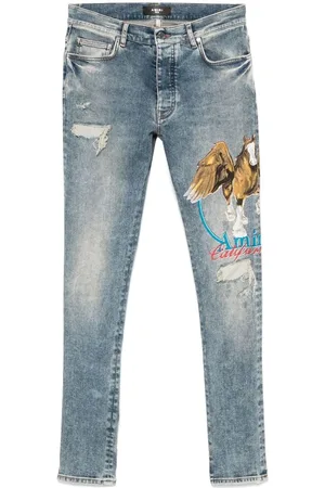 AMIRI Herre, Jeans, Blå, W34