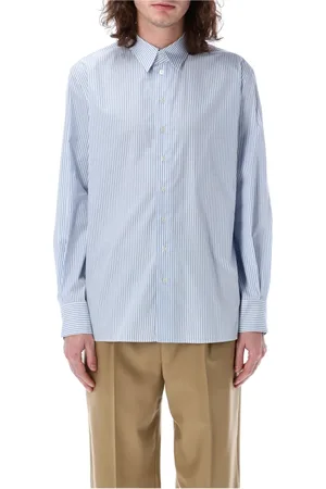 Saint Laurent Herre, Skjorter, Blå, M