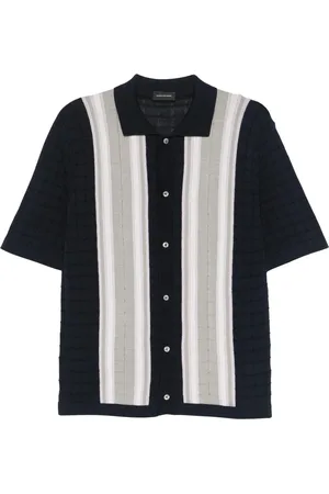 TAGLIATORE Herre, Skjorter, Svart, XL