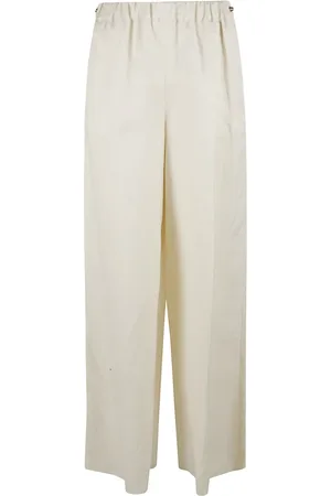 Max Mara Dame, Bukser, Hvit, 2XS