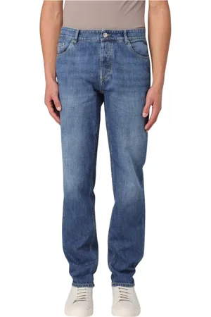 Brunello Cucinelli Herre, Jeans, Blå, L