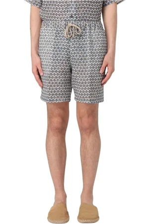 120% Lino Herre, Shorts, Blå, L