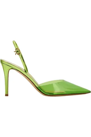 Gianvito Rossi Dame, Sko, Grønn, 40 EU