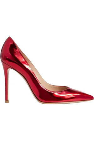 Gianvito Rossi Dame, Sko, Rød, 36 1/2 EU