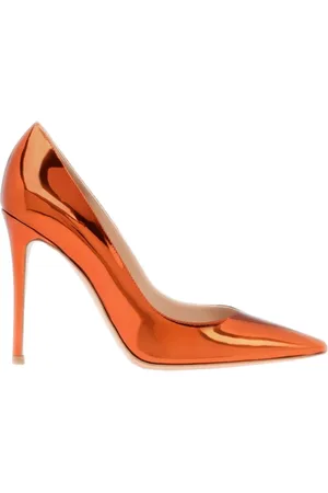 Gianvito Rossi Dame, Sko, Oransje, 41 1/2 EU