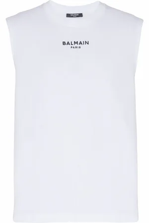 Balmain Herre, Topper, Hvit, L