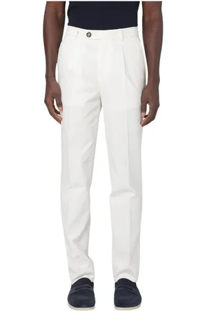Brunello Cucinelli Herre, Bukser, Hvit, L
