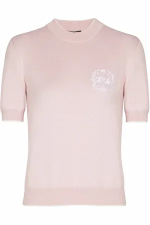 Balmain Dame, Strikkevarer, Rosa, XS