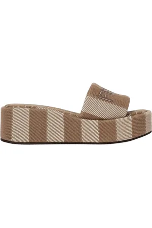 Fendi Dame, Sko, Brun, 36 1/2 EU