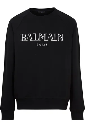 Balmain Herre, Gensere & Hettegensere, Svart, M