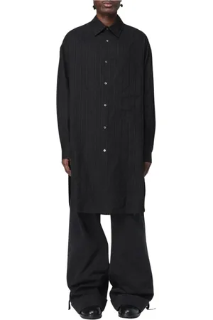 ANN DEMEULEMEESTER Herre, Skjorter, Svart, L