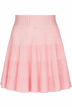 Balmain Dame, Skjørt, Rosa, 2XS