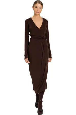 Twin-Set Dame, Kjoler, Brun, S