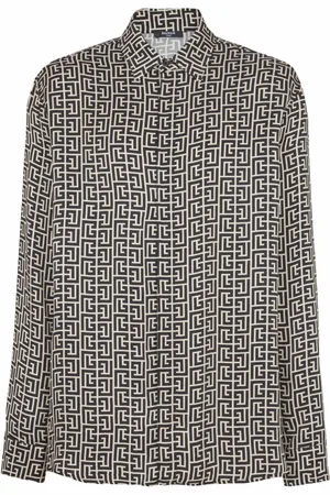 Balmain Herre, Skjorter, Svart, M