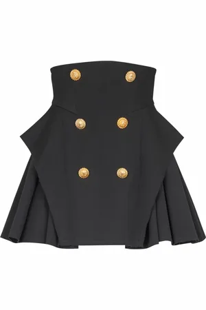 Balmain Dame, Skjørt, Svart, M
