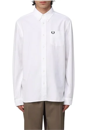 Fred Perry Herre, Skjorter, Hvit, L