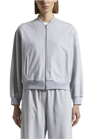 PESERICO SIGN Dame, Gensere & Hettegensere, Grå, 2XL
