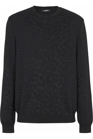 Balmain Herre, Strikkevarer, Svart, L
