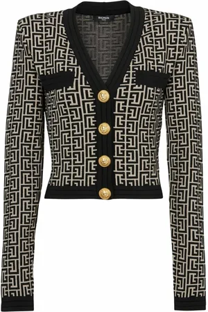 Balmain Dame, Strikkevarer, Flerfarget, 2XS