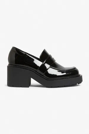 Monki Chunky heeled loafers