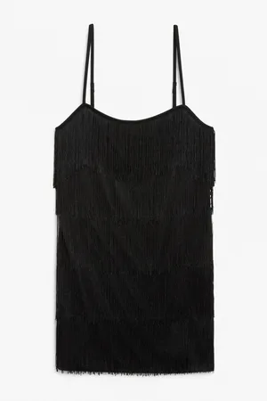Monki Dame Korte kjoler - Fringe mini dress