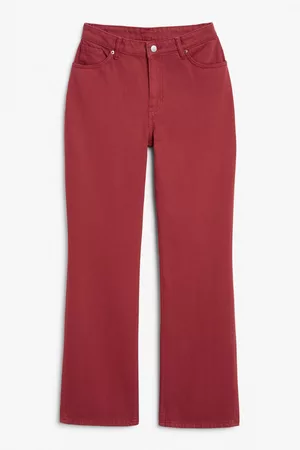 Monki Dame High waist - Nea high waist bootcut jeans