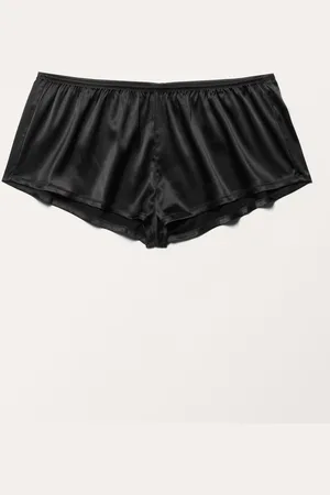 Monki Satin Low Waist Boxers