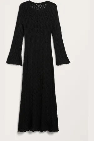 Monki Fine knit wool blend maxi dress