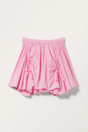 Monki Gathered Mini Skirt