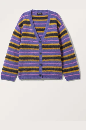 Monki Fluffy knit cardigan