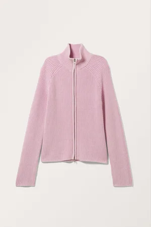 Monki Two-way zip cardigan