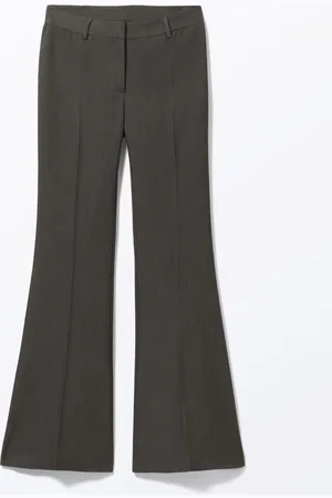 Monki Mid Flared Suiting Trousers