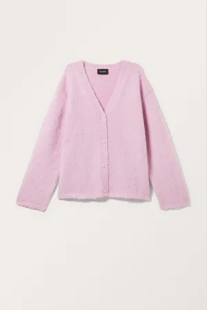 Monki Fluffy knit cardigan