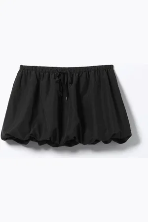 Monki Balloon Mini Skirt