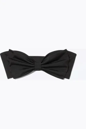 Monki Bow Bandeau Bikini Top