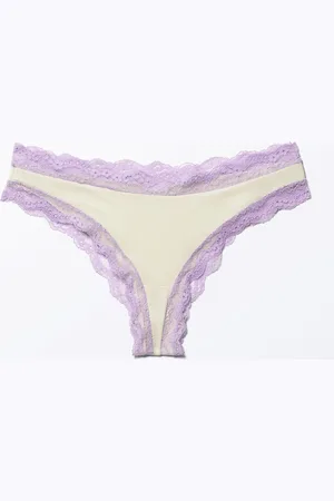 Monki Low-waist Lace Hipster Briefs