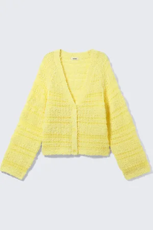 Monki Soft Knitted Single-Breasted Cardigan