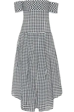 Khaite Exclusive to Mytheresa â Amanda gingham midi dress