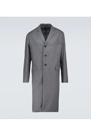 Prada Single-breasted wool coat