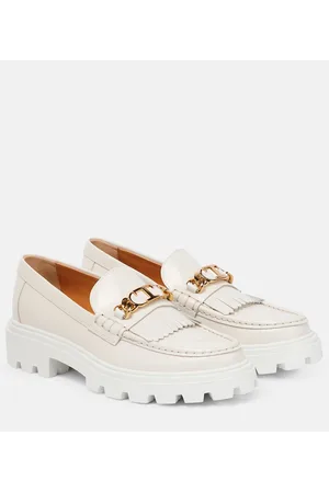 Tod's Fringed leather loafers