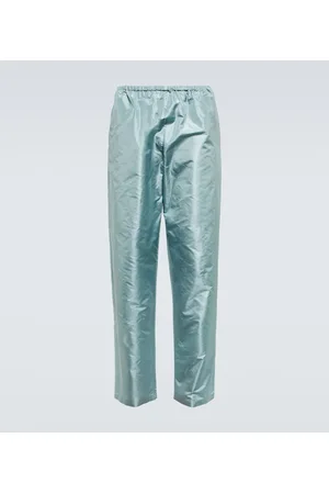 Prada Silk wide-leg pants