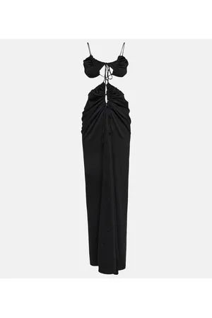 CHRISTOPHER ESBER Ruched maxi dress
