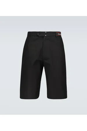 Alexander McQueen Herre Bermudashorts - Tailored cotton Bermuda shorts